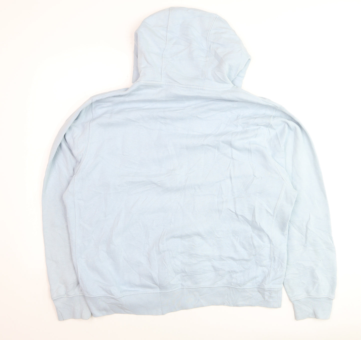 Nike Men's Blue Pullover Hoodie Size L Regular Fit Sportswear