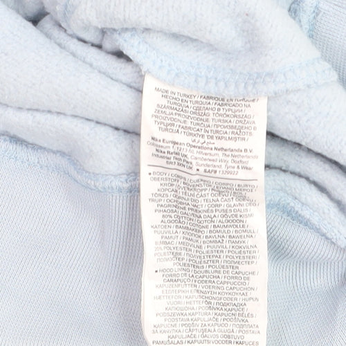 Nike Men's Blue Pullover Hoodie Size L Regular Fit Sportswear
