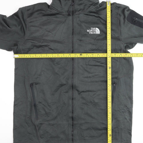The North Face Men's Black L Full Zip Softshell Active Jacket