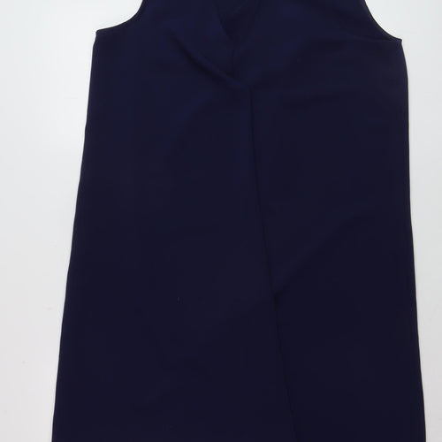 Phase Eight Women's Blue Size 14 Formal Sleeveless Shift Dress