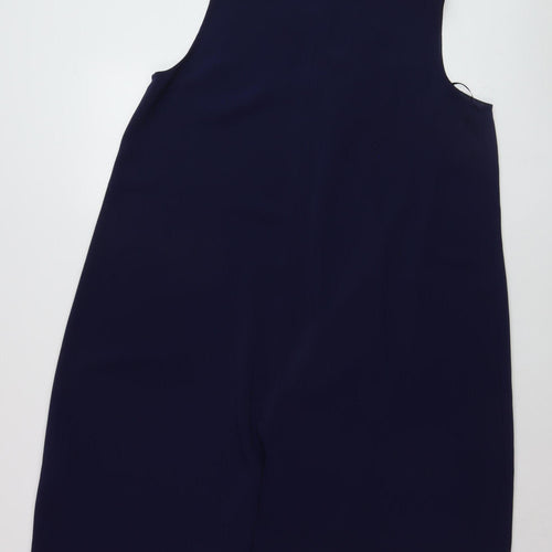 Phase Eight Women's Blue Size 14 Formal Sleeveless Shift Dress