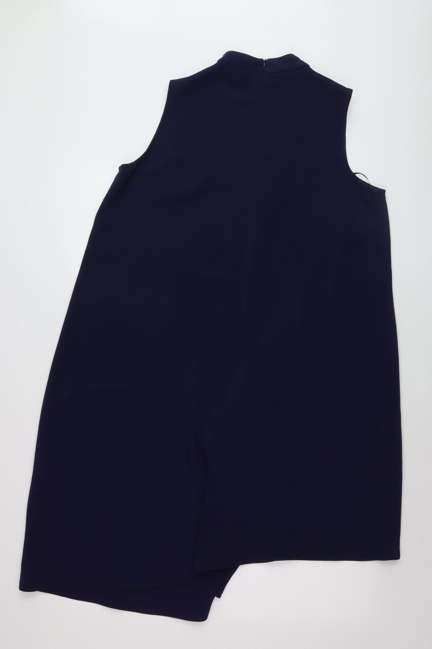 Phase Eight Women's Blue Size 14 Formal Sleeveless Shift Dress