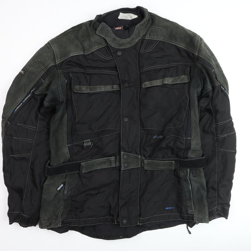 Polo Men’s Black 3XL Motorcycle Jacket Waterproof Windproof