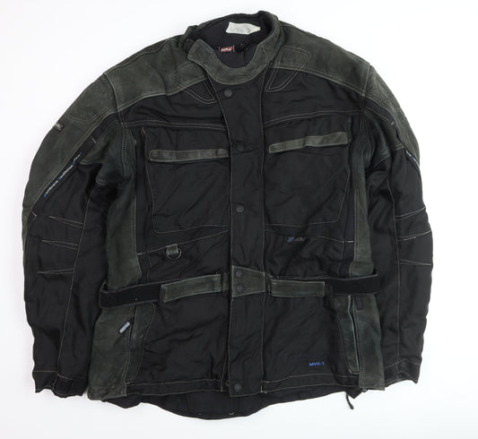 Polo Men’s Black 3XL Motorcycle Jacket Waterproof Windproof