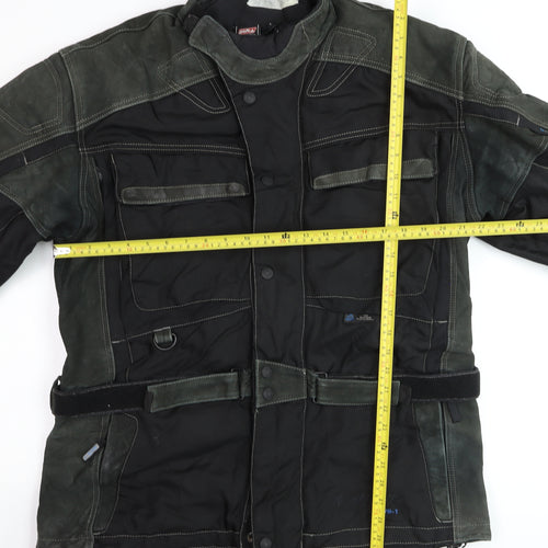 Polo Men’s Black 3XL Motorcycle Jacket Waterproof Windproof