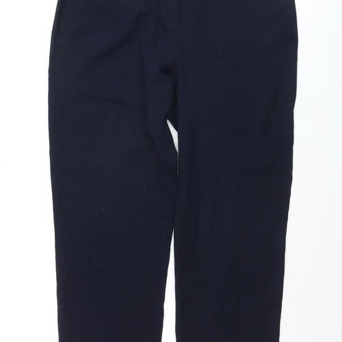 Marks and Spencer Women’s Black Regular Fit Stretch Work Trousers Size 10