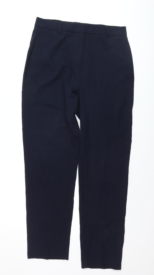 Marks and Spencer Women’s Black Regular Fit Stretch Work Trousers Size 10