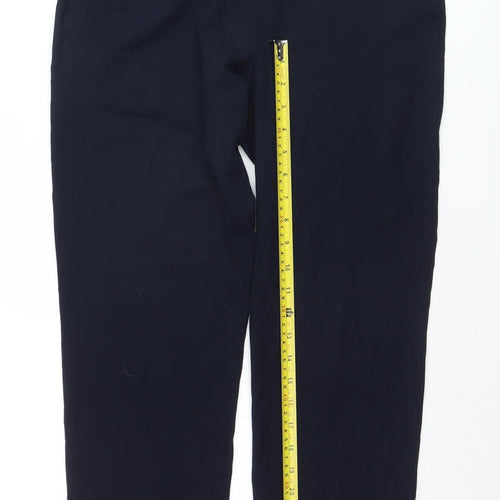 Marks and Spencer Women’s Black Regular Fit Stretch Work Trousers Size 10