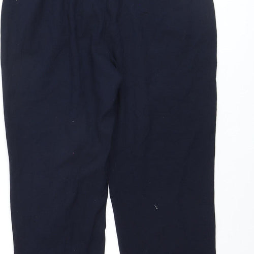 Marks and Spencer Women’s Black Regular Fit Stretch Work Trousers Size 10