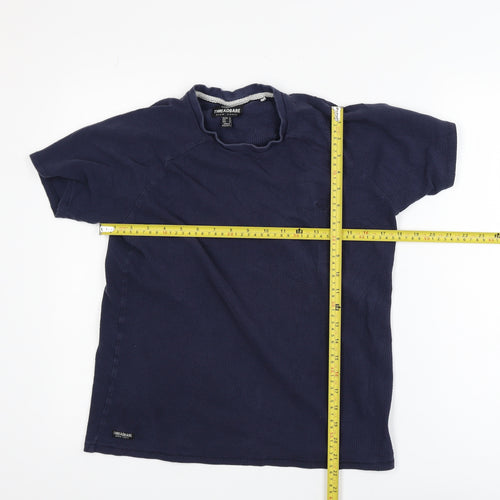Threadbare Men's Navy Short Sleeve Crew Neck T-Shirt Size M