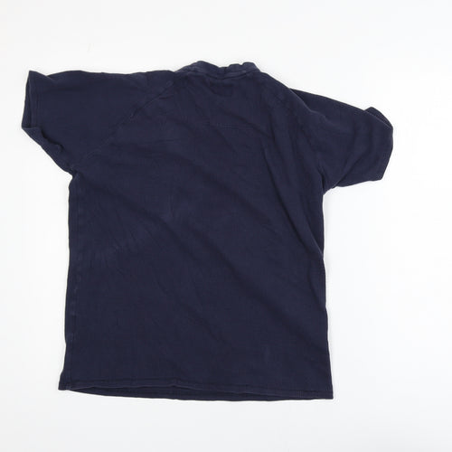 Threadbare Men's Navy Short Sleeve Crew Neck T-Shirt Size M