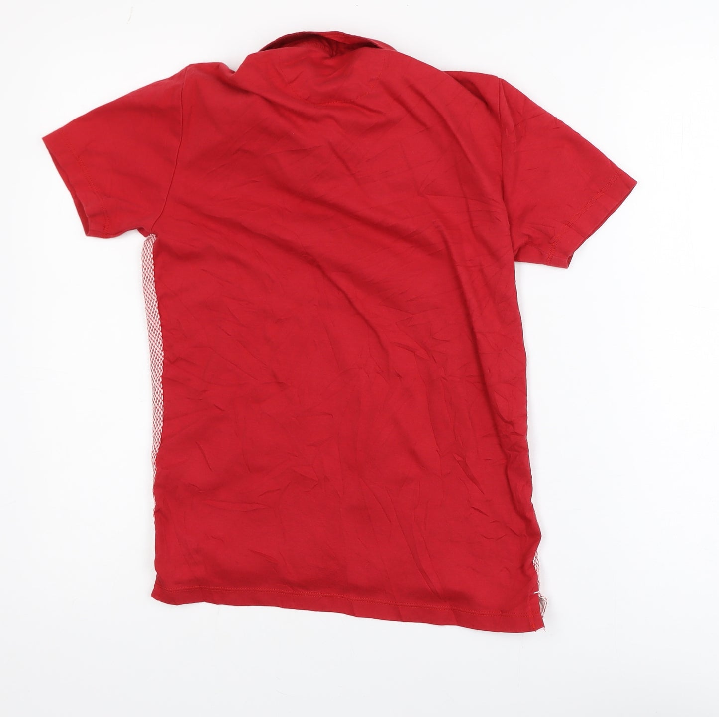 Next Men's Red XS Slim Fit Cotton Polo Shirt