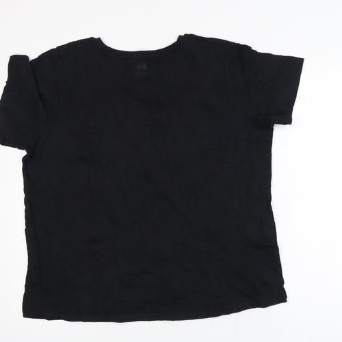 Levi's Men's Black Logo Graphic Short Sleeve Cotton T-Shirt XL