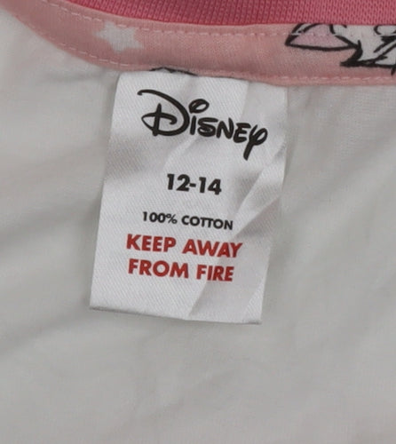 Disney Girls Multicoloured 12-14 Years Marie Cat Cotton Nightshirt