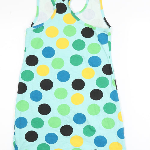 Roxy Girl Multicoloured Polka Dot Sleeveless Tank Dress Size 16