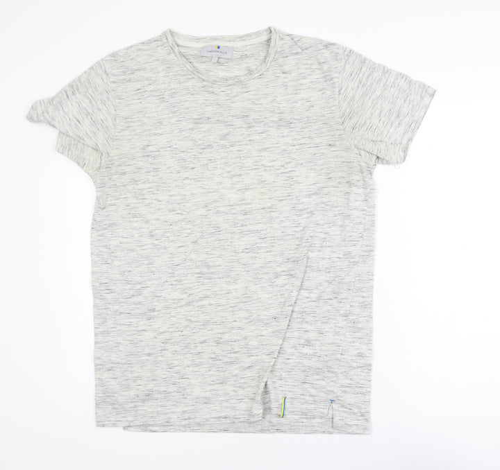 Larsson & Co Men’s Grey Short Sleeve Crew Neck T-Shirt Size L