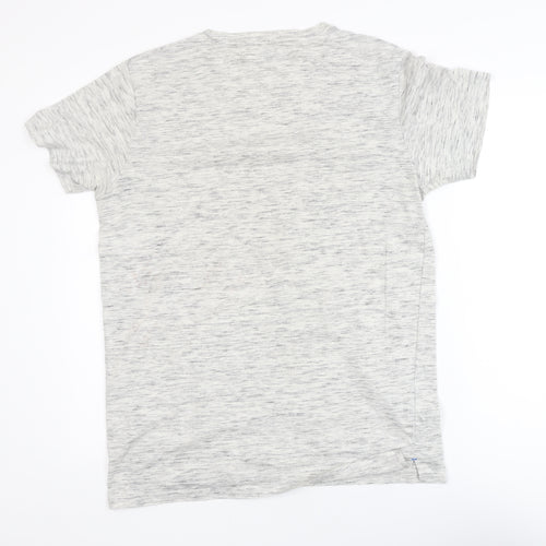 Larsson & Co Men’s Grey Short Sleeve Crew Neck T-Shirt Size L