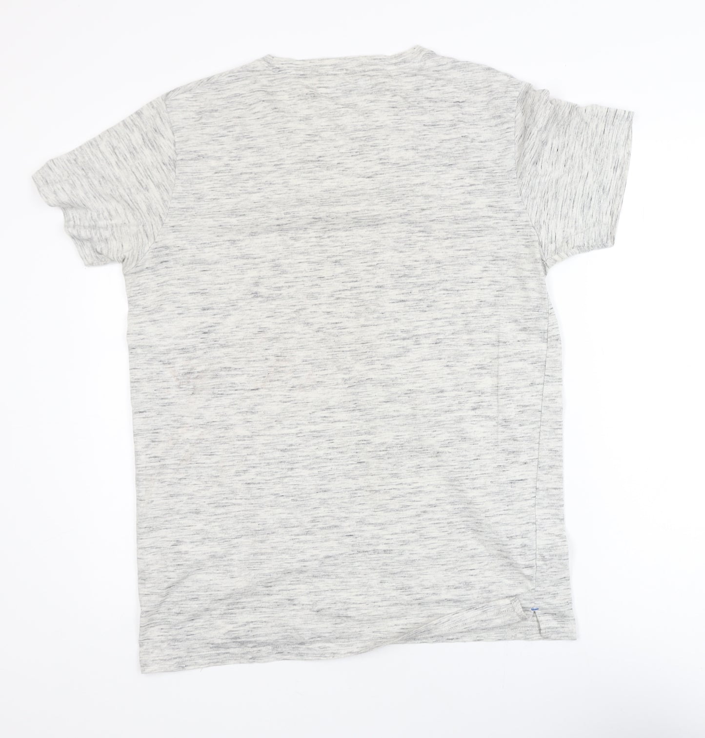 Larsson & Co Men’s Grey Short Sleeve Crew Neck T-Shirt Size L