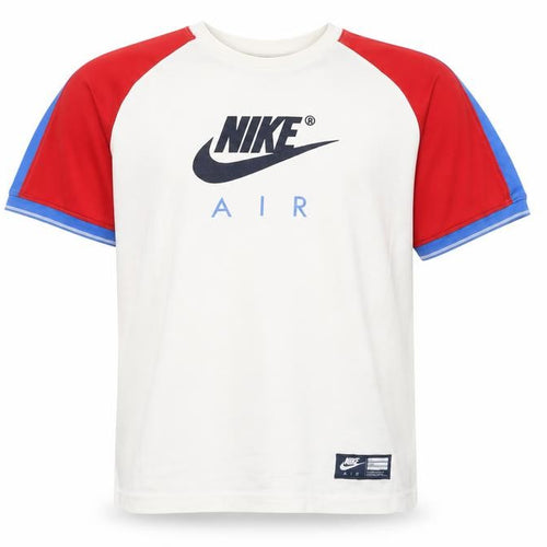 Nike Boys Multicoloured Air Logo T-Shirt M Short Sleeve Cotton Sports Top