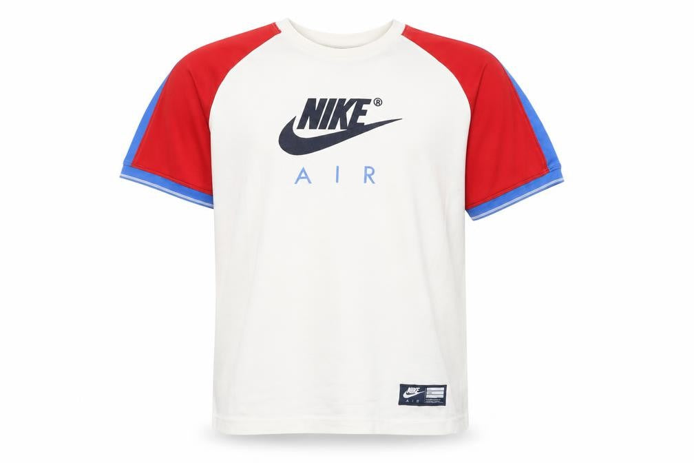 Nike Boys Multicoloured Air Logo T-Shirt M Short Sleeve Cotton Sports Top
