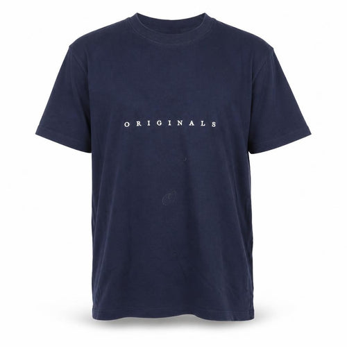 Jack & Jones Originals Men's Navy Blue Cotton T-Shirt Size S
