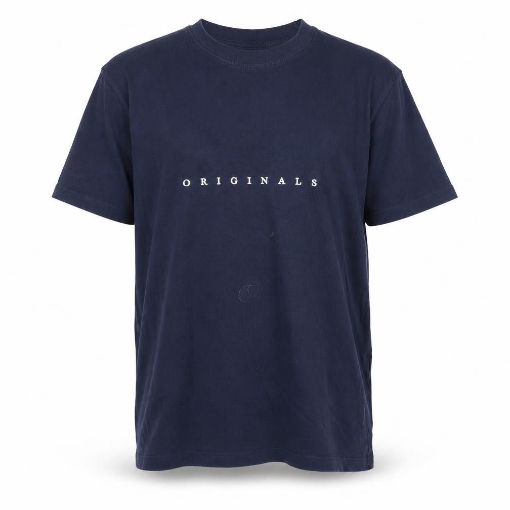 Jack & Jones Originals Men's Navy Blue Cotton T-Shirt Size S