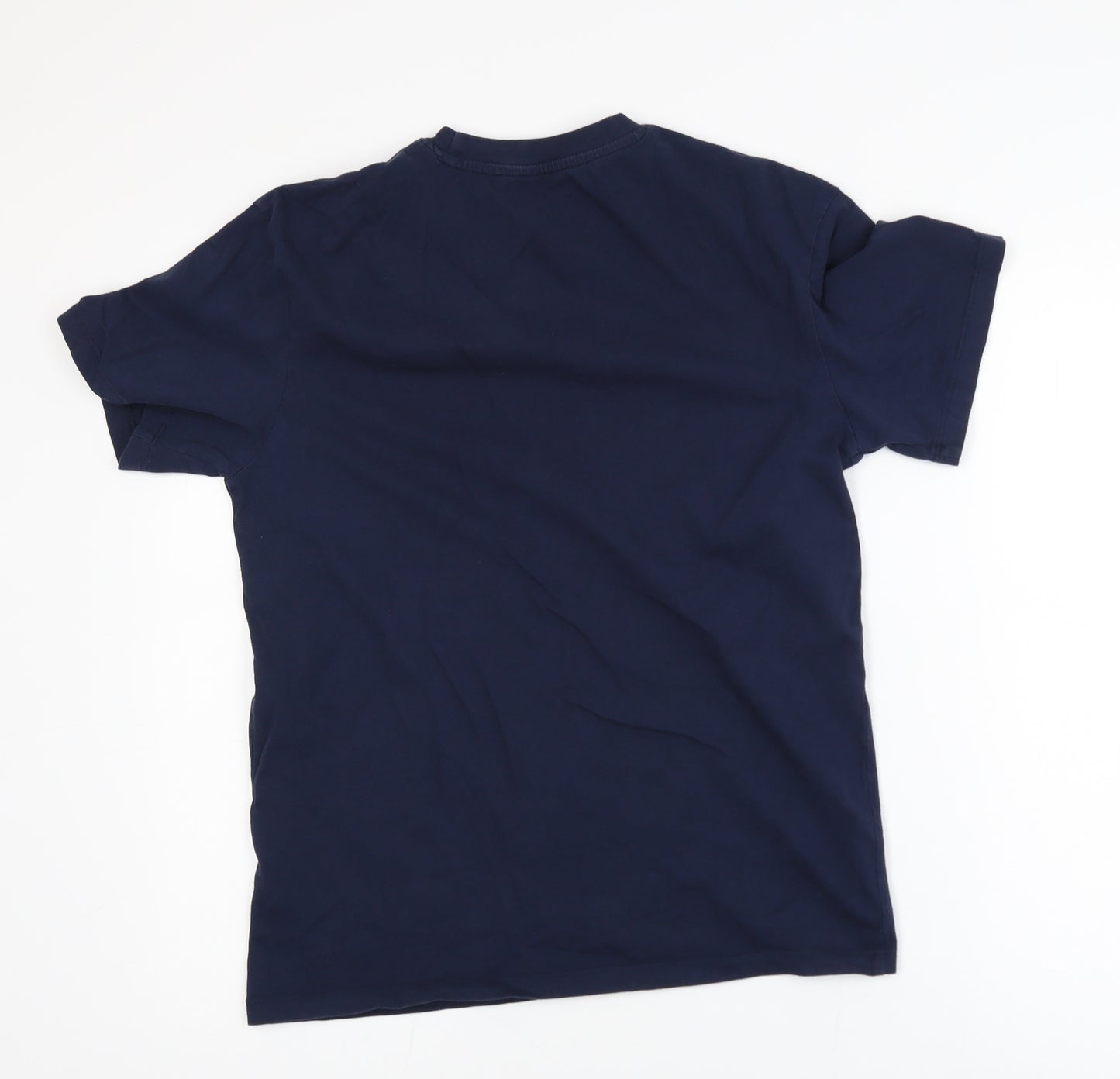 Jack & Jones Originals Men's Navy Blue Cotton T-Shirt Size S