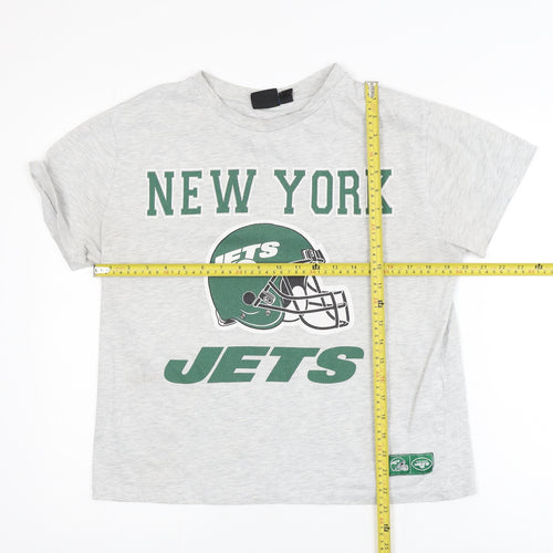 Primark Men’s Grey New York Jets NFL Graphic T-Shirt Size S