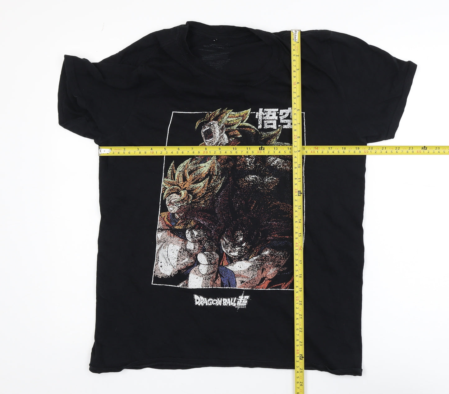 Dragon Ball Super Men’s Black Medium Crew Neck Graphic T-Shirt