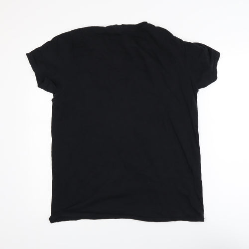 Dragon Ball Super Men’s Black Medium Crew Neck Graphic T-Shirt