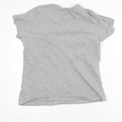 Saltrock Girls Grey Rainbow Graphic T-Shirt 16 Years Cotton Blend