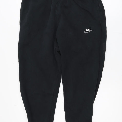 Nike Men’s Black Fleece Jogger Trousers Size M