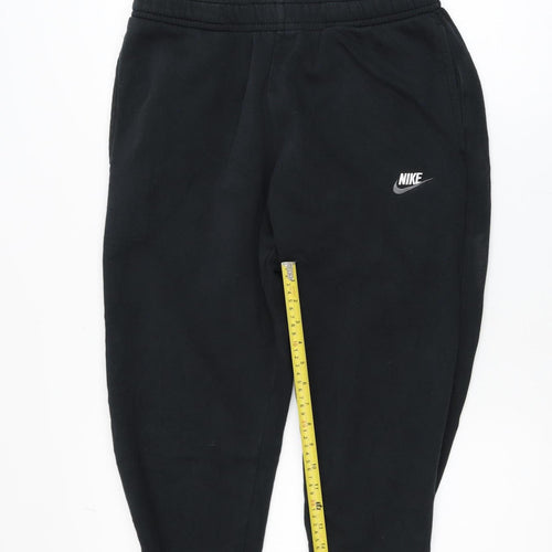 Nike Men’s Black Fleece Jogger Trousers Size M