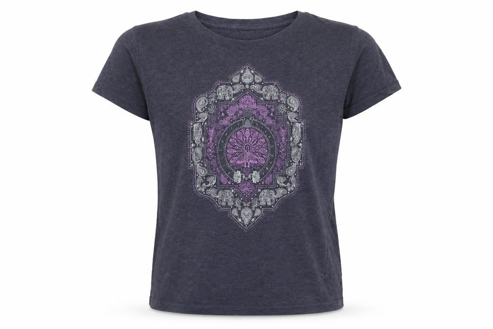 Saltrock Girls Blue Graphic Print Cotton T-Shirt 9-10 Years Regular Fit