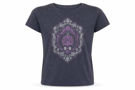 Saltrock Girls Blue Graphic Print Cotton T-Shirt 9-10 Years Regular Fit