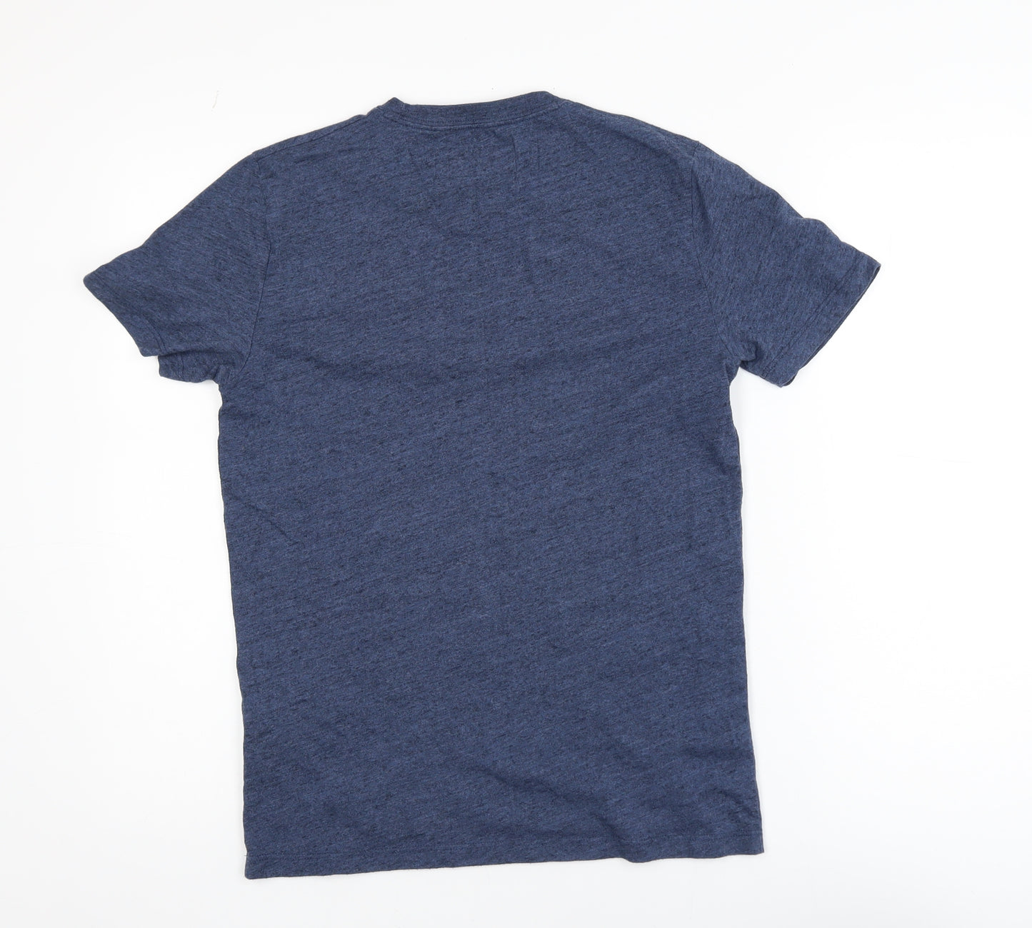 Abercrombie & Fitch Mens Blue XS Crew Neck Soft Jersey T-Shirt