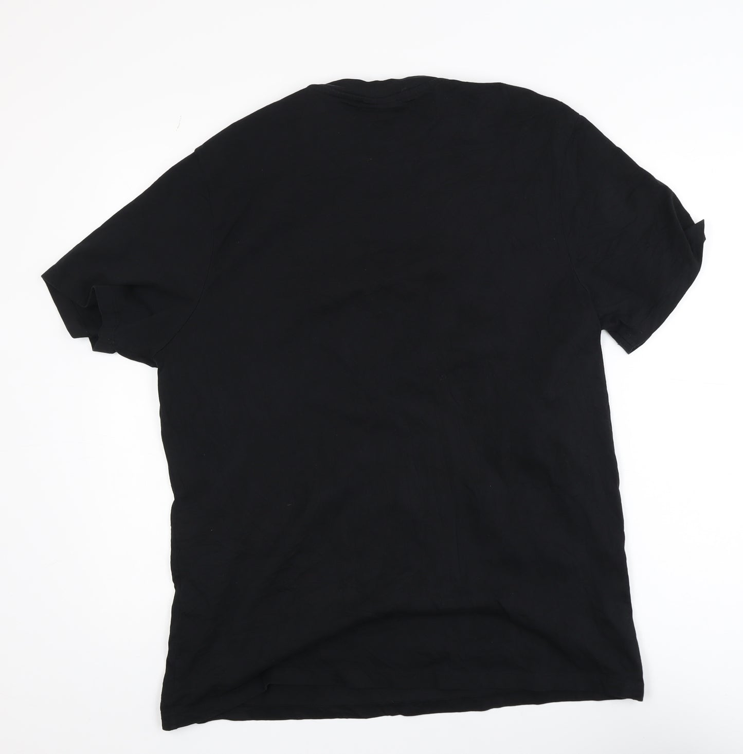 Everlast Men's Black XL Sports Graphic T-Shirt Crew Neck Cotton