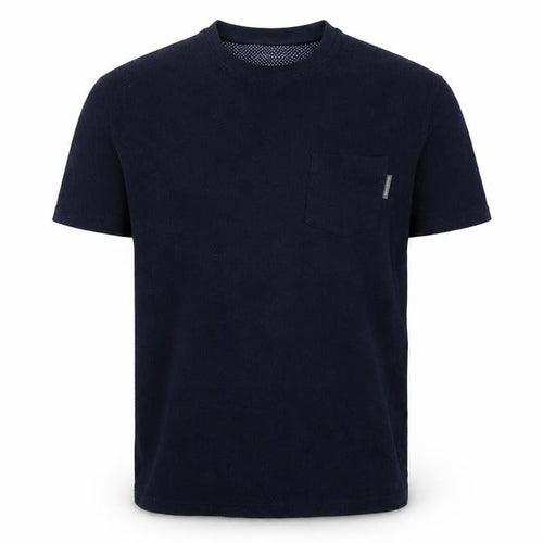 Peter Werth Men's Navy Blue Cotton Crew Neck Short Sleeve T-Shirt M