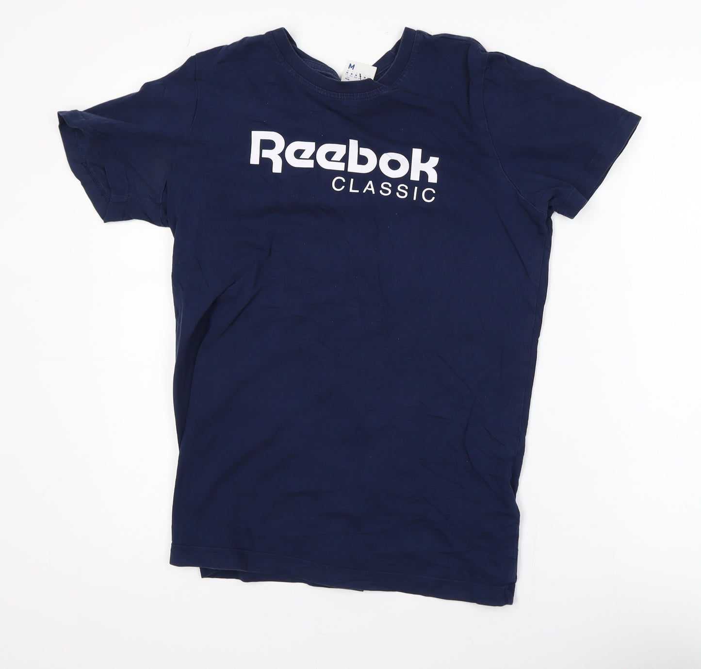 Reebok Classic Men’s Blue Short Sleeve Crew Neck T-Shirt M