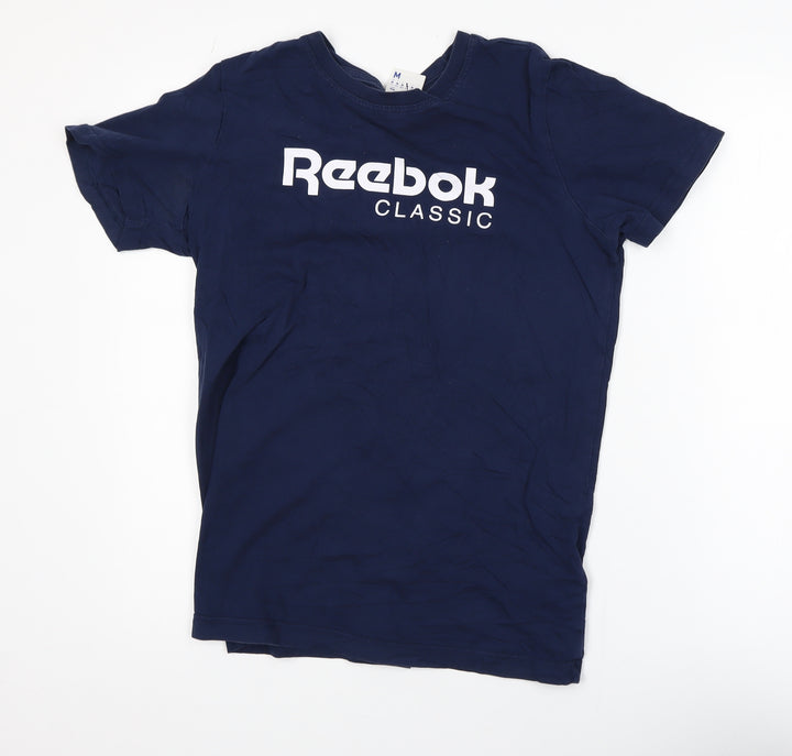 Reebok Classic Men’s Blue Short Sleeve Crew Neck T-Shirt M