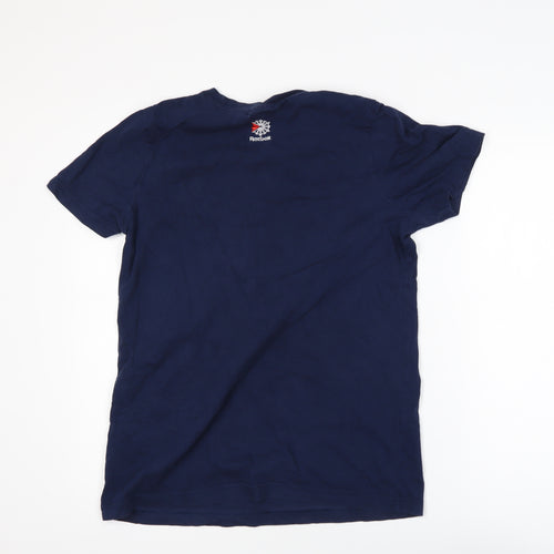 Reebok Classic Men’s Blue Short Sleeve Crew Neck T-Shirt M