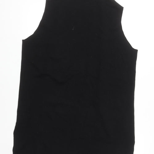 Atmosphere Women Black Knit Sleeveless Vest L