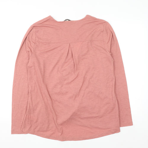 Next Women's Pink Wrap Blouse Long Sleeve Size 20