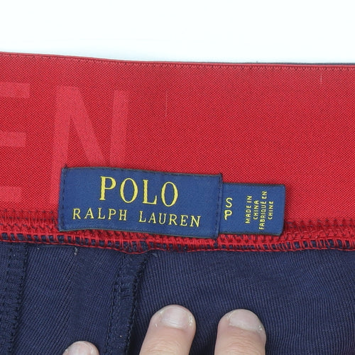 Ralph Lauren Men's Blue Jogger Sweatpants Size S Elastic Waist