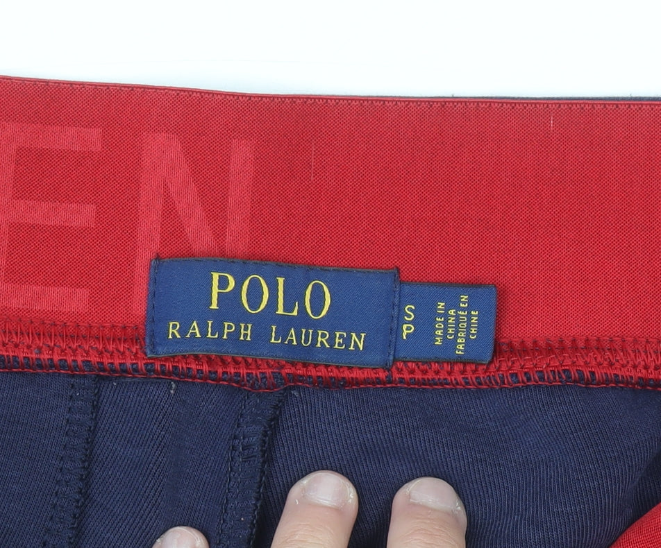 Ralph Lauren Men's Blue Jogger Sweatpants Size S Elastic Waist