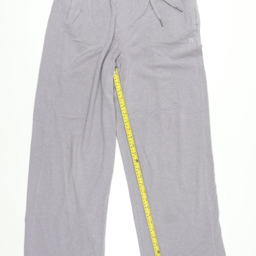 Sweaty Betty Women's Grey M Jersey Sweatpants with Pockets