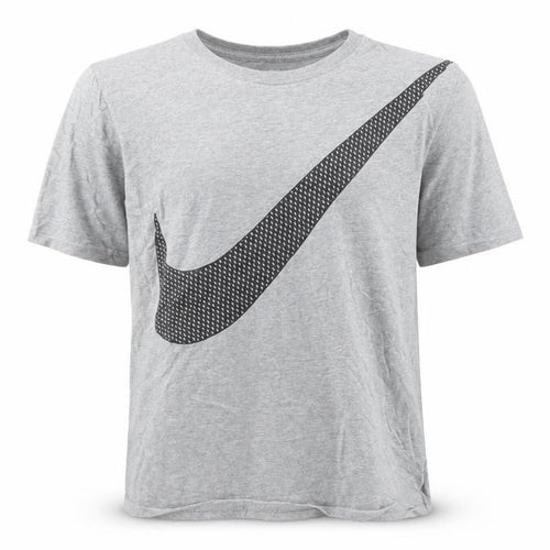 Nike Men's Grey Athletic Fit Short Sleeve Graphic T-Shirt Size M