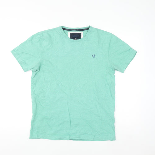 Crew Clothing Women’s Green Cotton Short Sleeve T-Shirt Size S