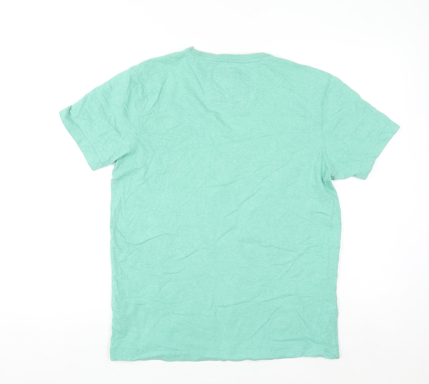 Crew Clothing Women’s Green Cotton Short Sleeve T-Shirt Size S