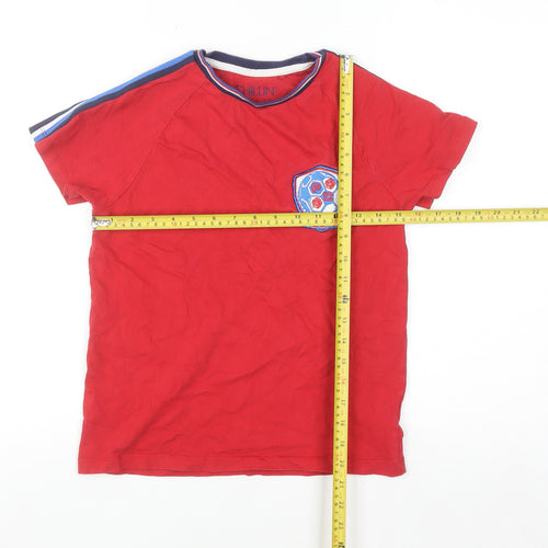 Next Boys Red England Football T-Shirt 11 Years Cotton Sports Top